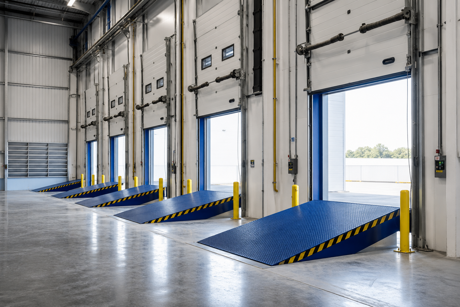 Industrieel laadstation — Docks & Doors